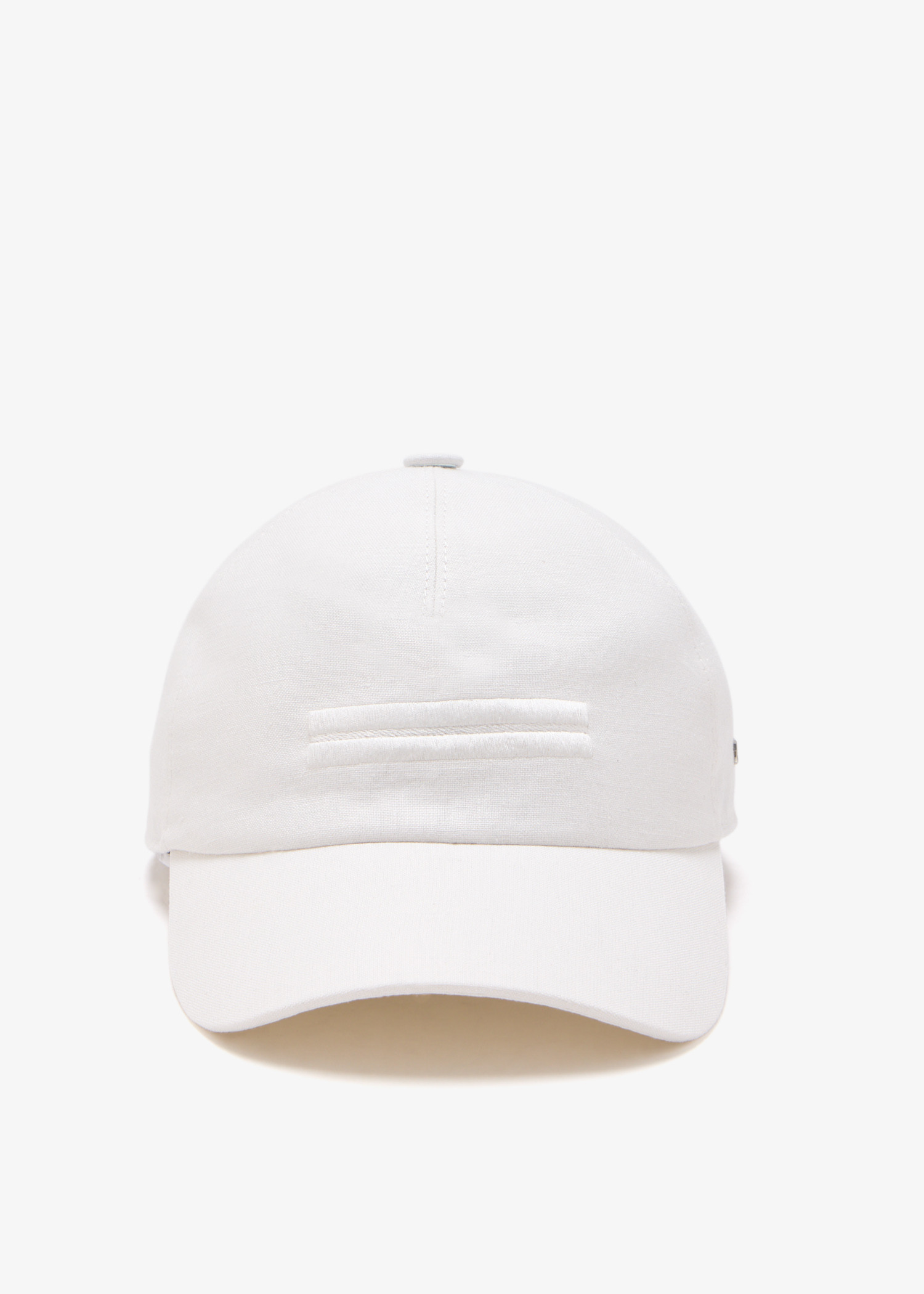 

Oasi Lino baseball cap, White