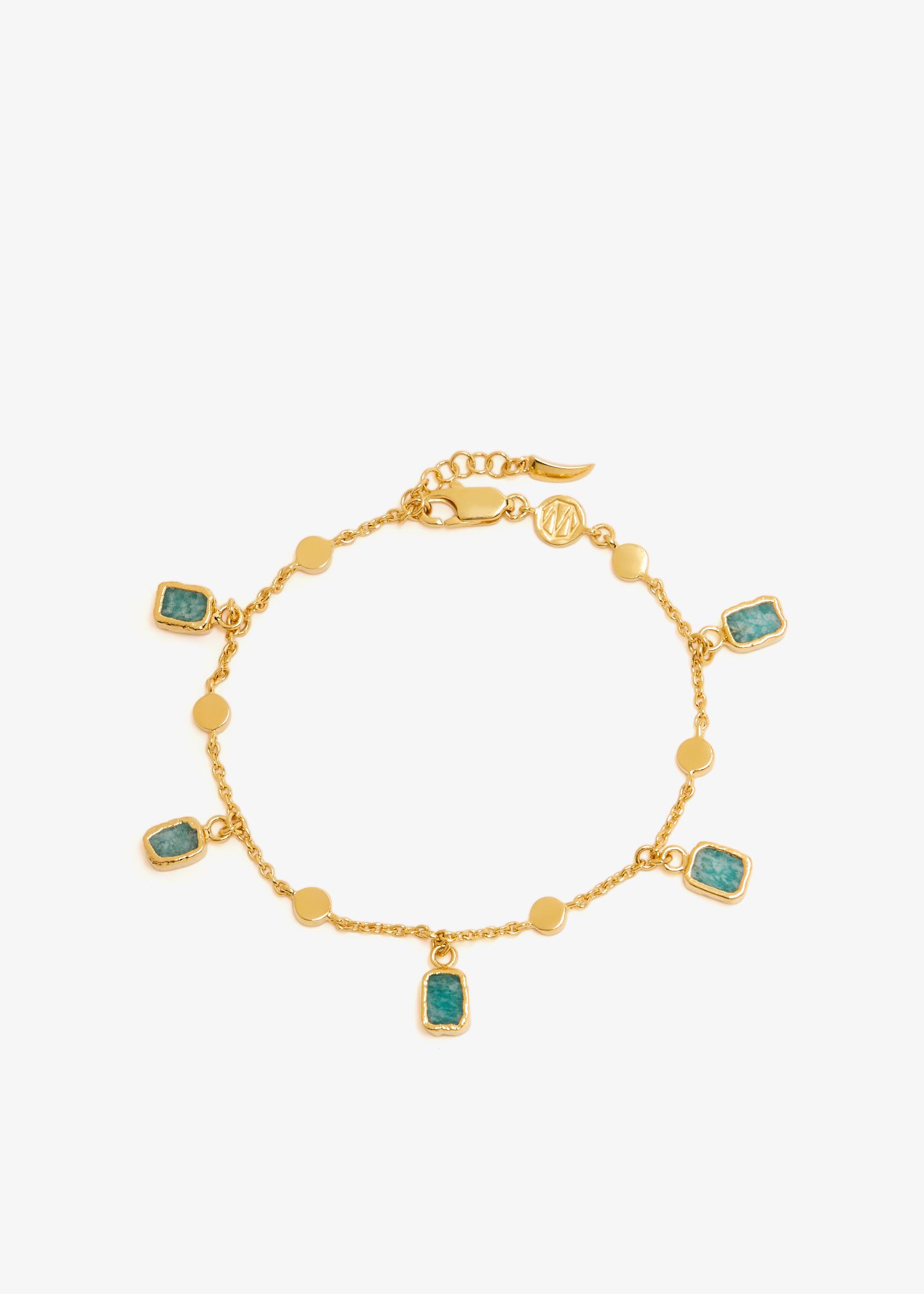 

Lena charm bracelet, Gold