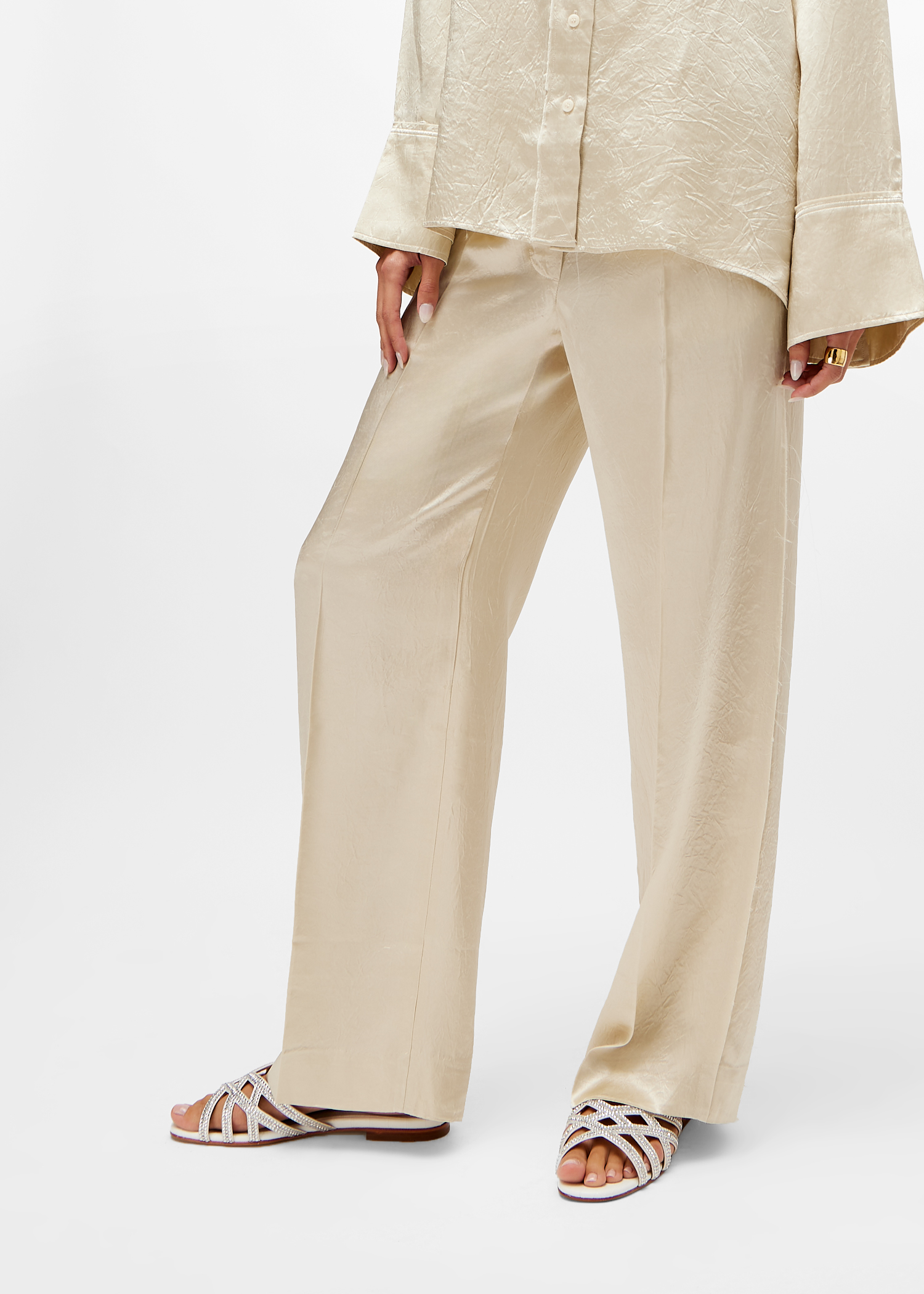 

Zuri sandals, White